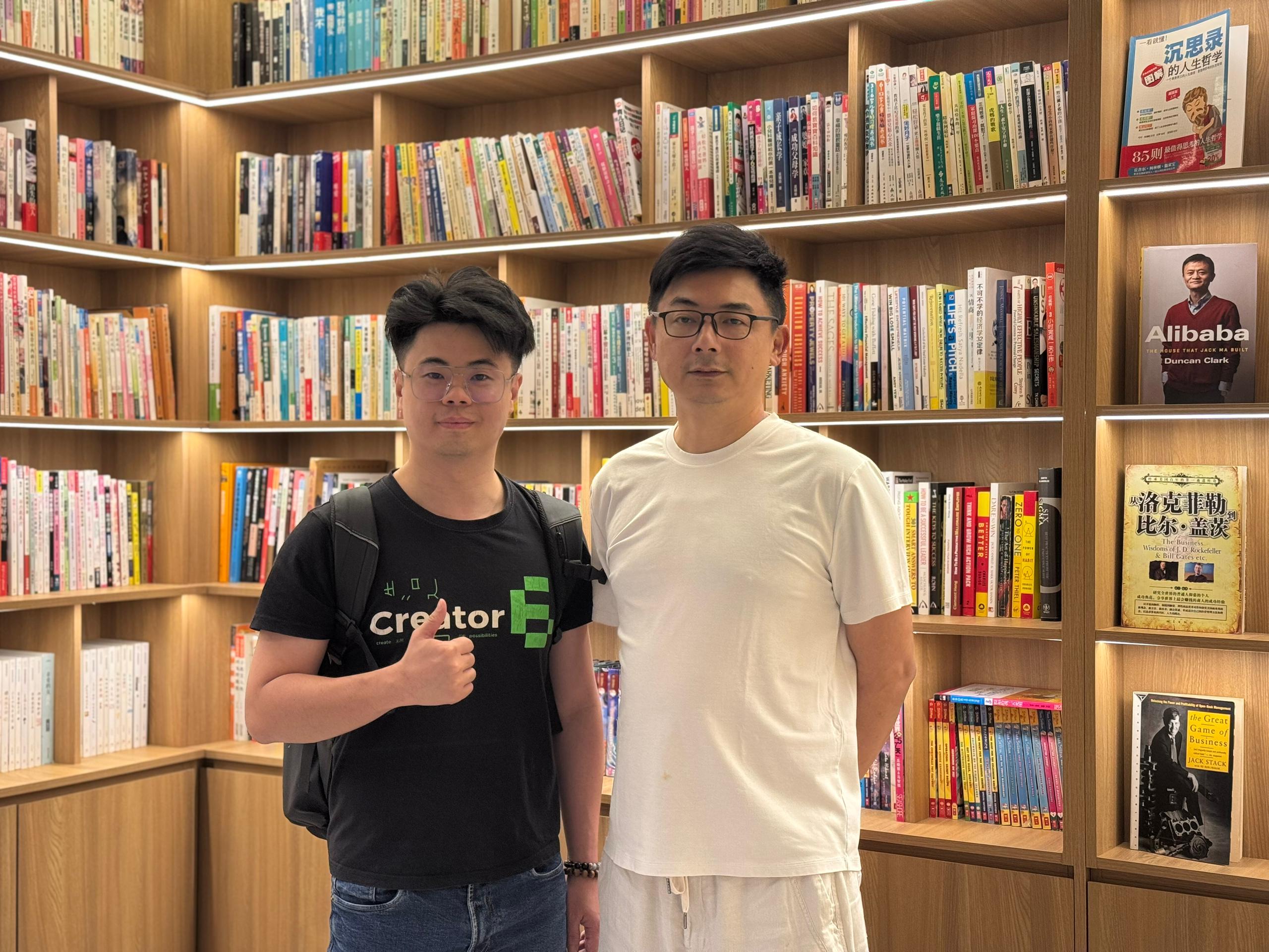 圆梦工厂代表到访